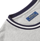 Polo Ralph Lauren - Mélange Loopback Cotton-Blend Jersey Sweatshirt - Gray