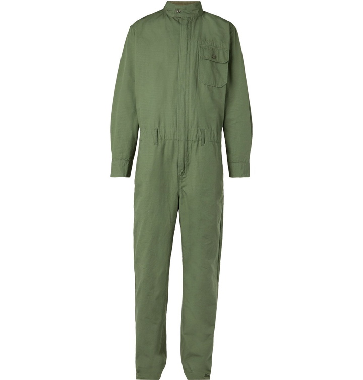Photo: Engineered Garments - Cotton-Ripstop Jumpsuit - Green