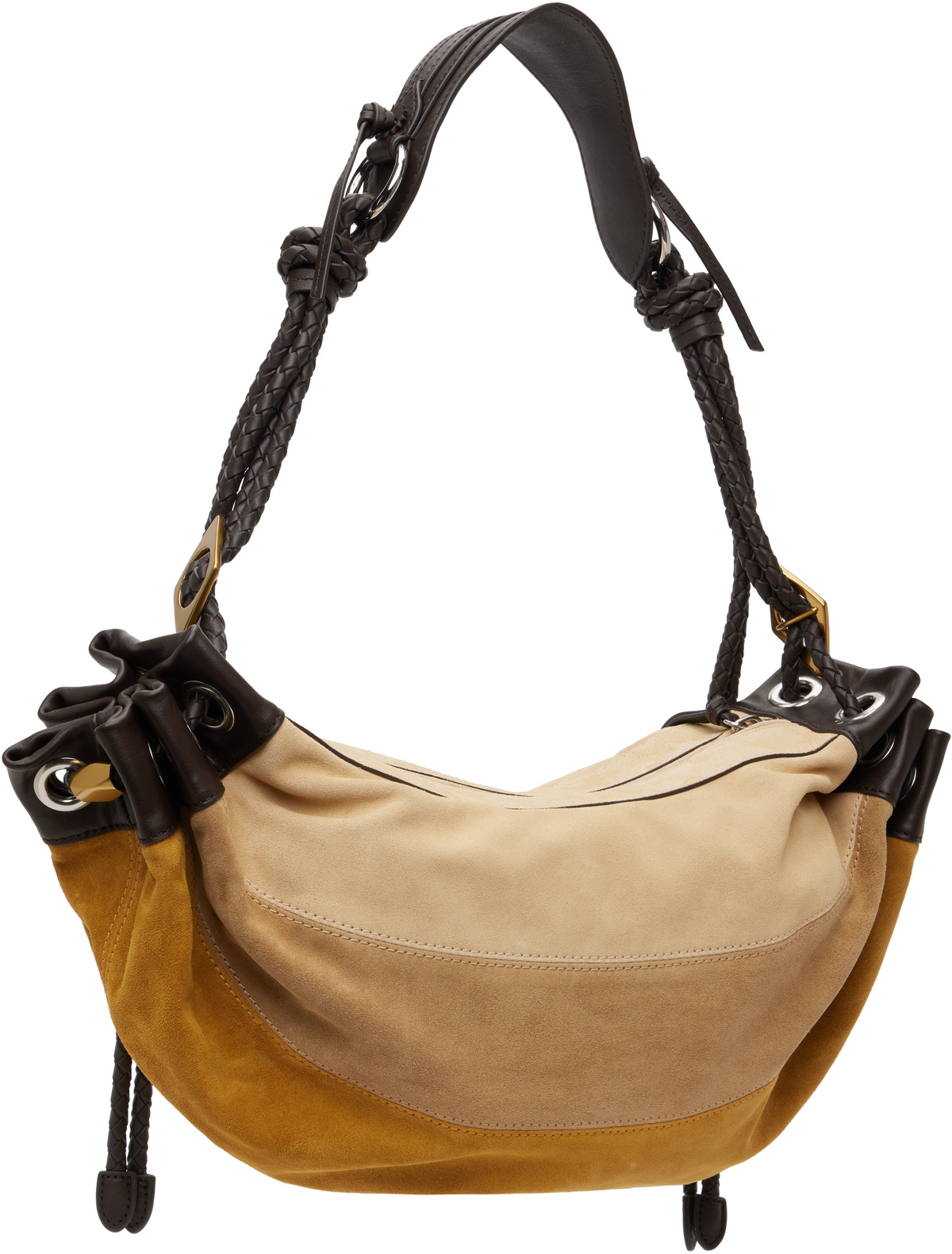 Isabel Marant Tan & Beige Maia Medium Bag
