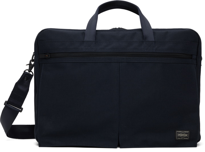 Photo: PORTER - Yoshida & Co Navy Tension 2Way Briefcase