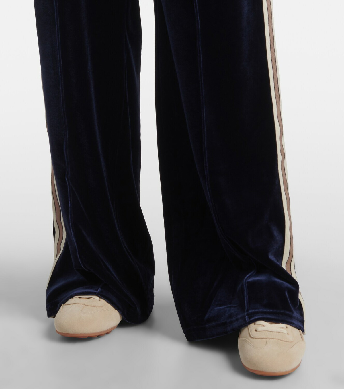 The Upside Monaco Freya high-rise velour sweatpants