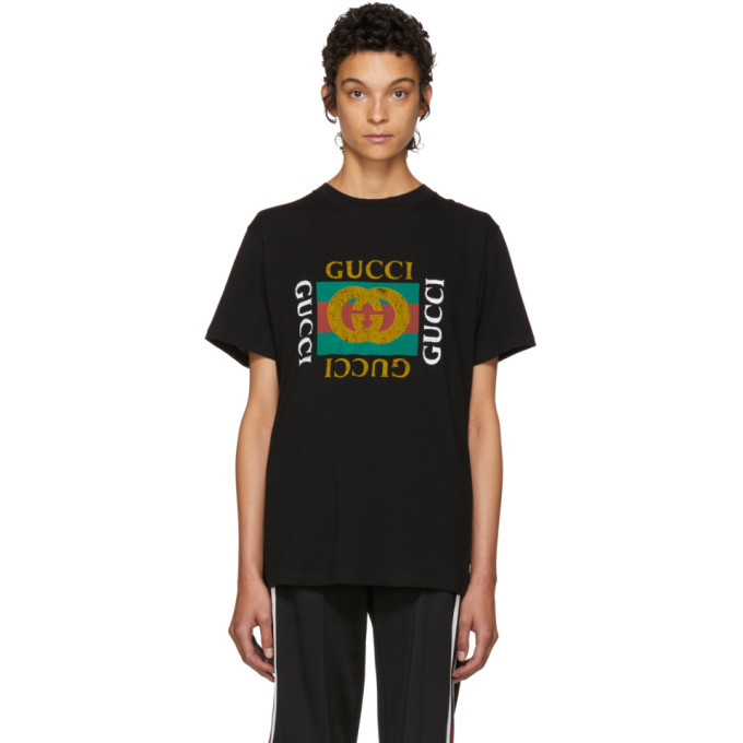 Gucci black tiger store t shirt