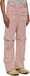 Isa Boulder SSENSE Exclusive Pink Opposite Cargo Pants