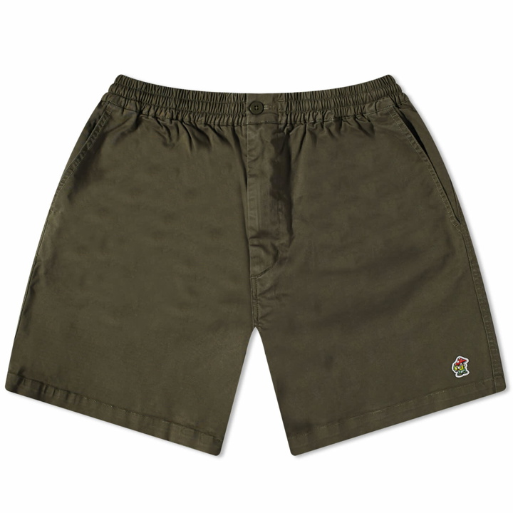 Photo: Hikerdelic Men's Pigment Dyed Chino Shorts in Khaki