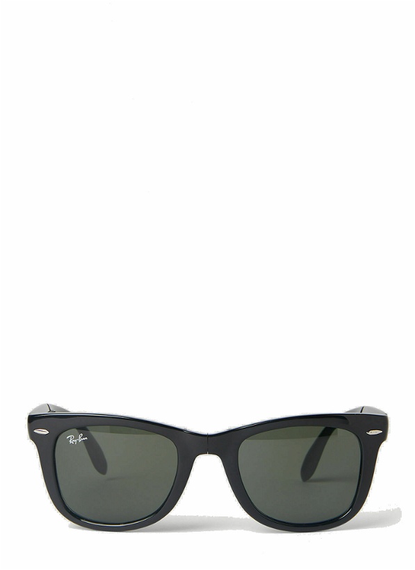 Photo: Ray-Ban - Wayfarer Folding Sunglasses in Black