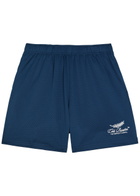 Cole Buxton International Perforated Jersey Shorts Navy