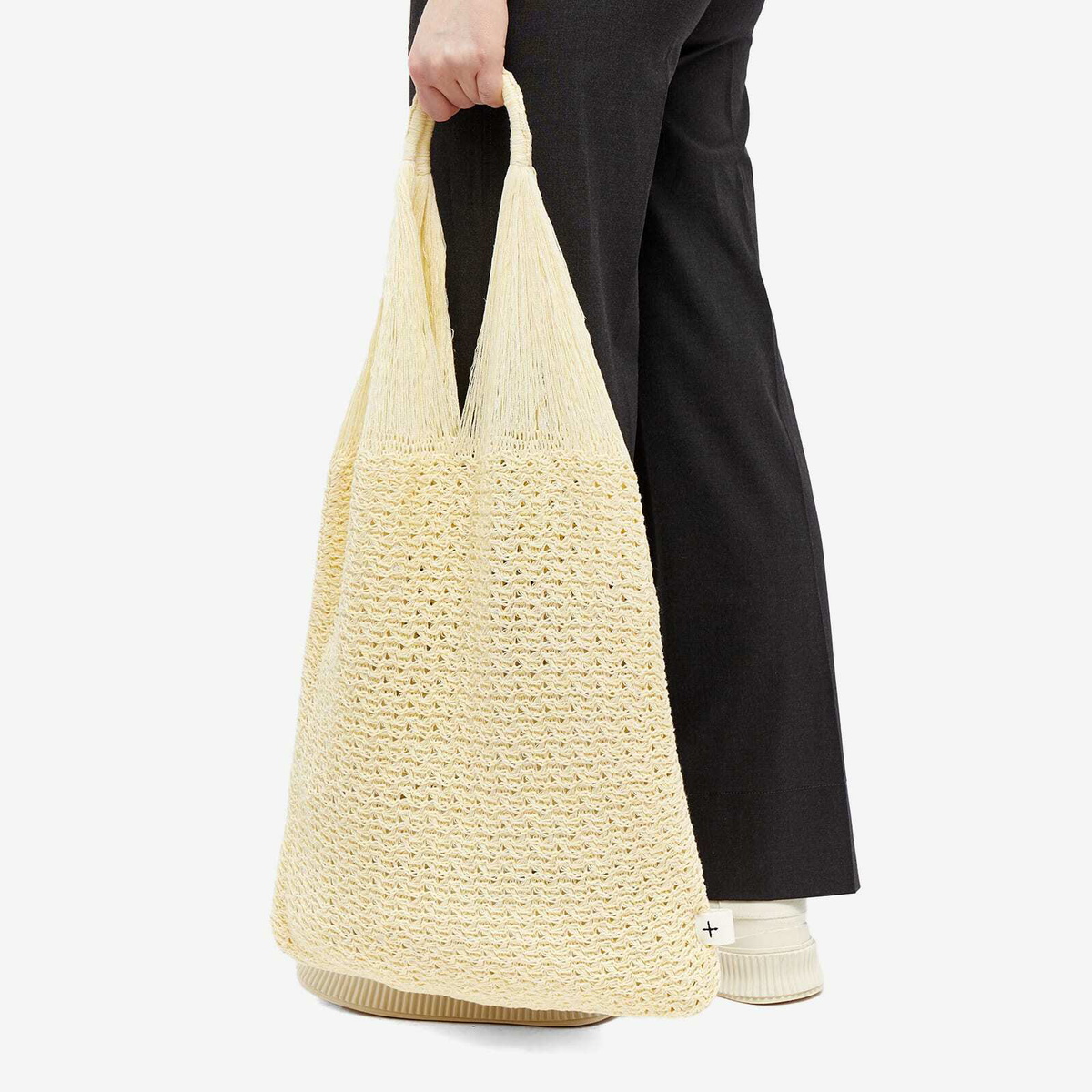 トートバッグ Book Tote Bag - Jil Sander - Cotton - Beige JIL SANDER ジルサンダー トートバッグ BOOK TOTE SQUARE