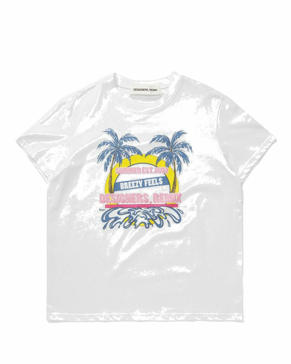 Photo: Designers, Remix Brixton Summer Tee White - Womens - Shortsleeves