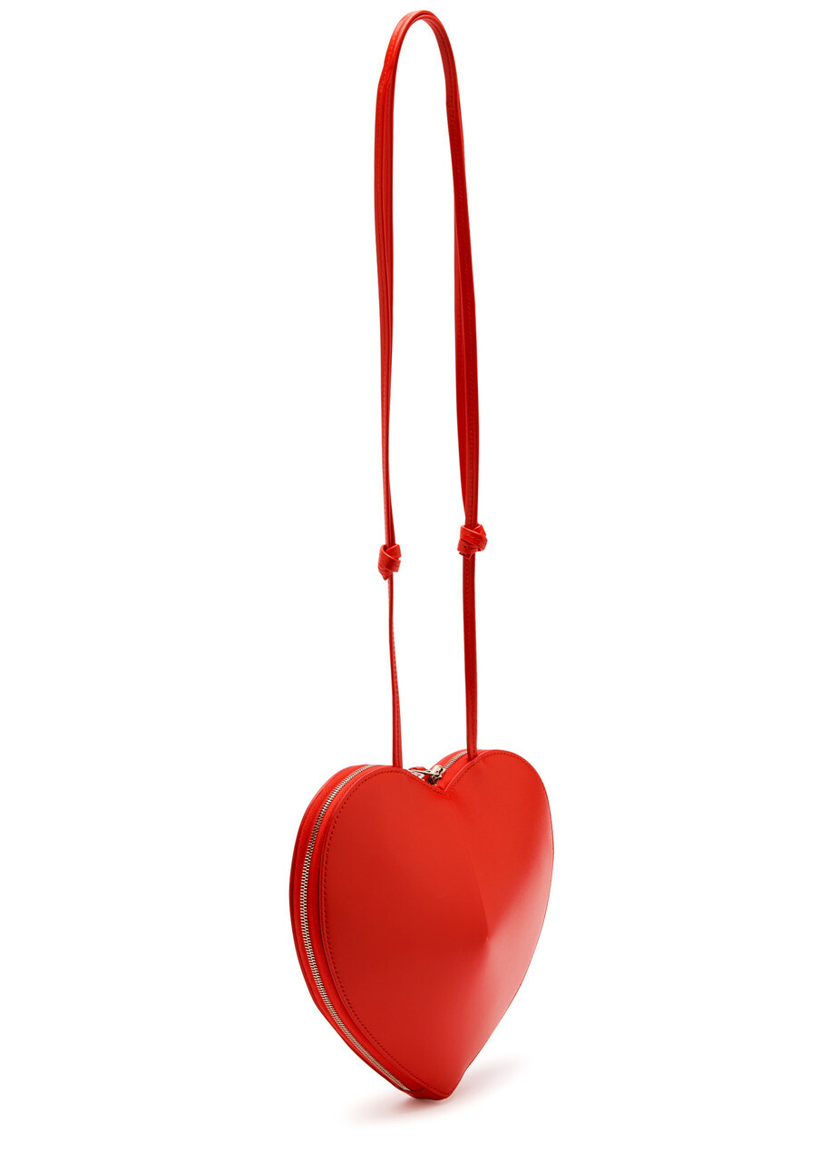 Alaïa Le Coeur Leather Cross-body bag - Red - One Size