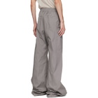 Rick Owens Gray Tower Heizer Belas Cargo Pants
