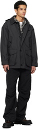 nanamica Black 2L PERTEX UNLIMITED Field Jacket