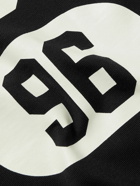 WTAPS - Logo-Print Cotton-Blend Jersey T-Shirt - Black