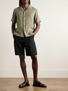 Rag & Bone - Avery Resort Camp-Collar Cotton-Gauze Shirt - Green