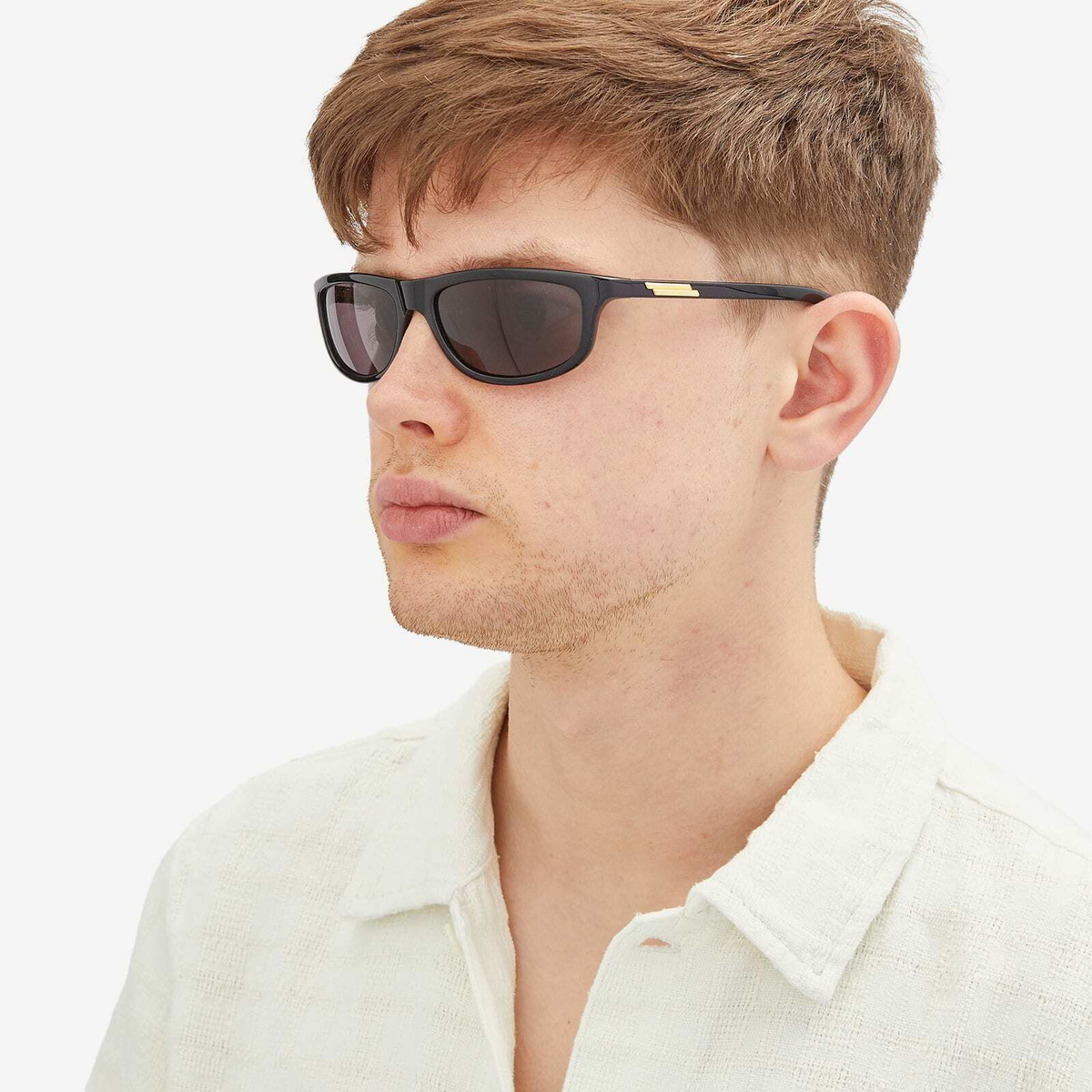Bottega Veneta Eyewear Bottega Veneta Slim Ribbon Sunglasses