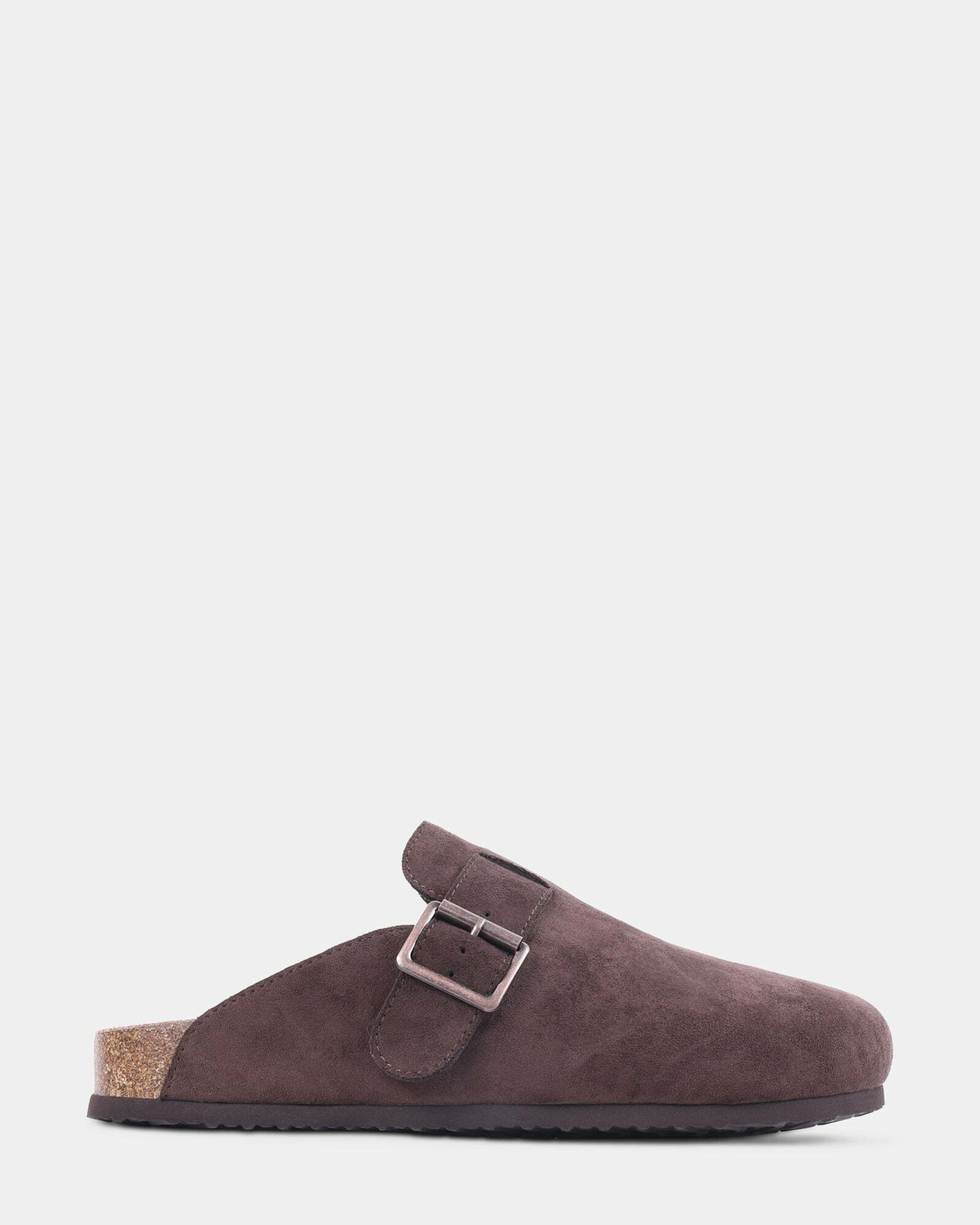 Steve Madden Clog Sandals in Brown Fabric
