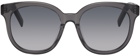 Kenzo Black Round Sunglasses