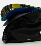 Loewe Flamenco leather clutch