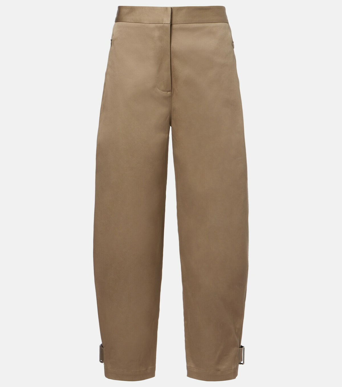 Proenza Schouler Serene cotton barrel-leg pants