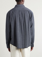 The Elder Statesman - Summer Weave Cotton Shirt - Blue