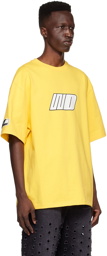 We11done Yellow Cotton T-Shirt