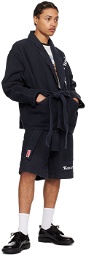 Kenzo Navy Kenzo Paris VERDY Edition Workwear Jacket