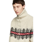 Isabel Marant Off-White Dack Zip-Up Sweater
