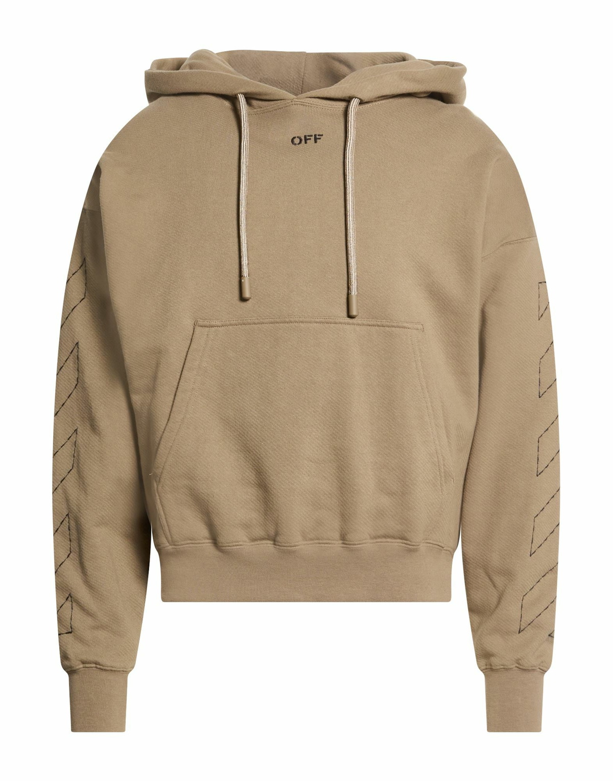 Off-white Mens Sweatshirt Military in Green