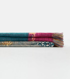 Etro Shanti embroidered cotton throw