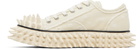 doublet Off-White Spiky Canvas Sneakers