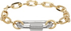 IN GOLD WE TRUST PARIS Gold Cable Chain Bracelet
