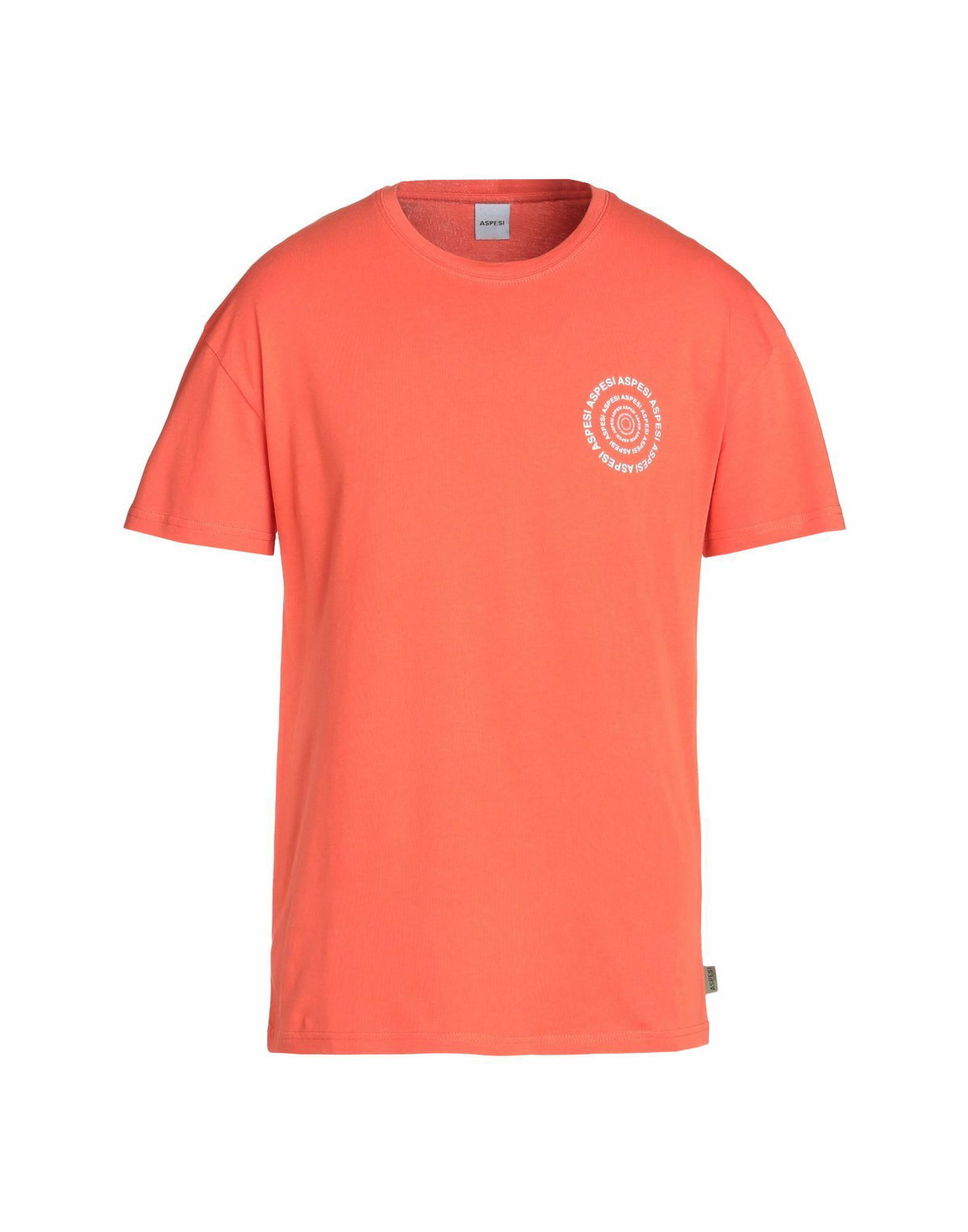 Aspesi Mens T-shirt in Tomato red