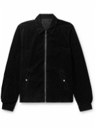 DRKSHDW by Rick Owens - Padded Cotton-Corduroy Bomber Jacket - Black