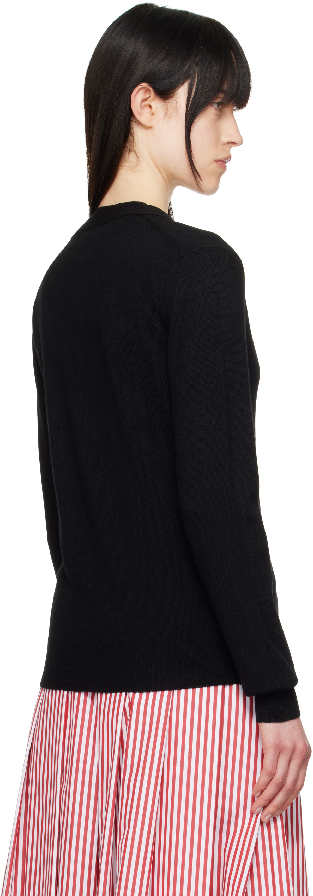 COMME des GARÇONS PLAY Black Heart Cardigan