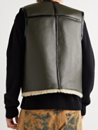 Our Legacy - Reversible Shearling Gilet - Green