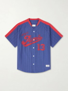 Aimé Leon Dore - Printed Cotton-Jersey Shirt - Blue