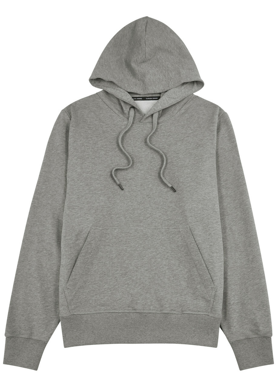 Canada Goose Huron Hooded Cotton Sweatshirt Grey