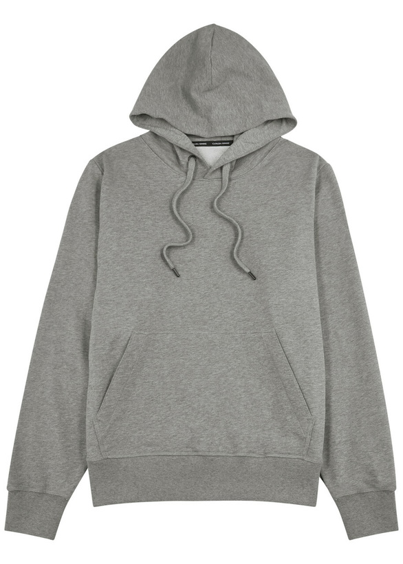 Photo: Canada Goose Huron Hooded Cotton Sweatshirt Grey