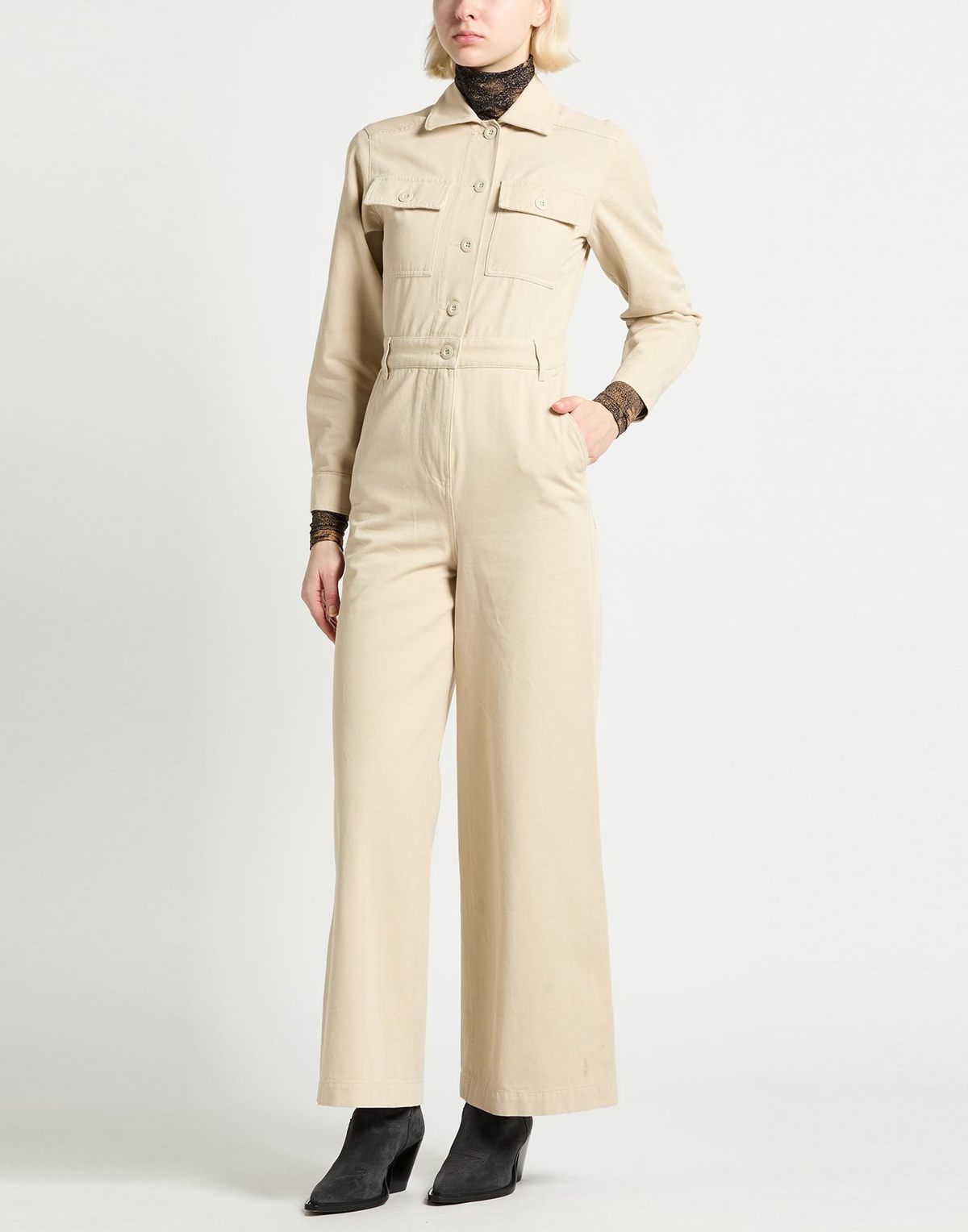 Weekend Max Mara Womens Jumpsuit in Beige