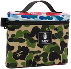 BAPE Multicolor ABC Mix Camo Music Pouch