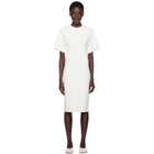 TOTEME White Tee Knit Midi Dress