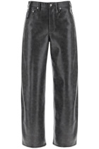AGOLDE recycled leather pants Grey