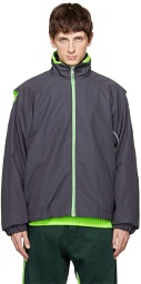 Robyn Lynch Gray Relaxed-Fit Jacket