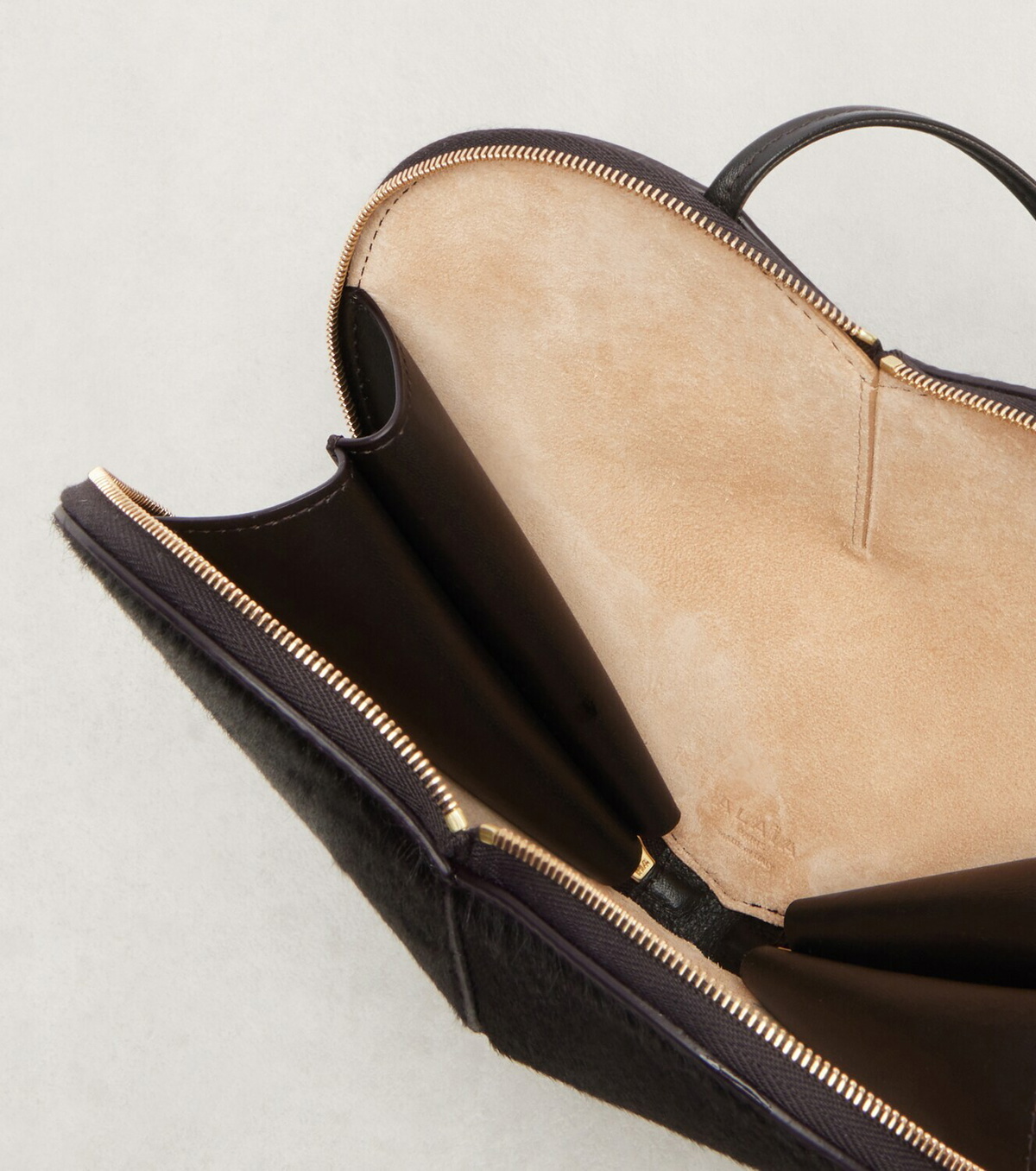 Alaïa Le Cœur calf hair shoulder bag