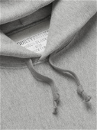 WACKO MARIA - Logo-Print Fleece-Back Cotton-Jersey Hoodie - Gray - S
