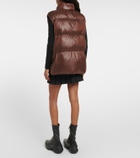 Moncler Genius Buckle-collared down vest