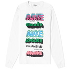 Awake NY x Stefan Meier Long Sleeve T-Shirt in White