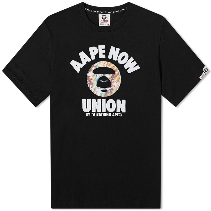 Photo: AAPE Foil Camo Union Tee