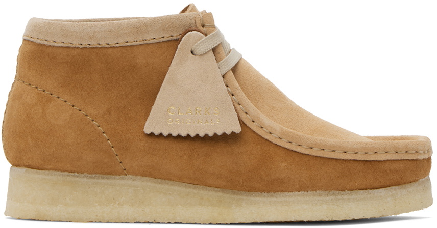 Clarks Originals Tan Wallabee Boots