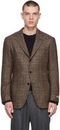 Ring Jacket Beige Wool Tweed Blazer