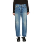 Chimala Blue Distressed Selvedge Jeans